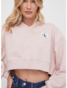 Calvin Klein Jeans felső rózsaszín, női, sima