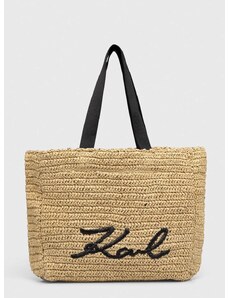 Karl Lagerfeld strand táska bézs