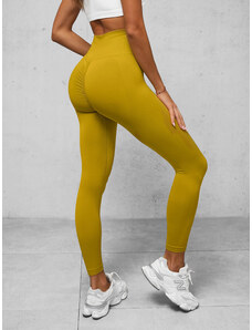 Női leggings sárga OZONEE O/SY2325