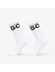 Férfi zoknik Hugo Boss Iconic Socks 2-Pack White