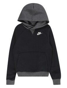 Nike Sportswear Tréning póló 'AMPLIFY CLUB' szürke melír / fekete / fehér