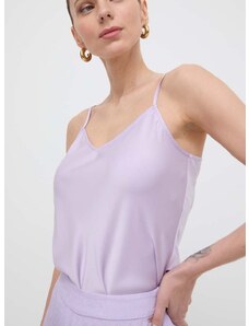 Armani Exchange felső lila, női, sima