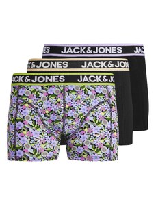 JACK & JONES Boxeralsók 'FLAW' világoskék / khaki / világoszöld / fekete