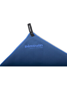 Pinguin Micro törölköző Logo 75 x 150 cm, kék