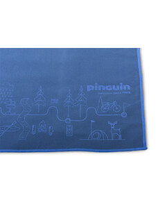 Pinguin Micro törölköző térkép 60 x 120 cm, kék