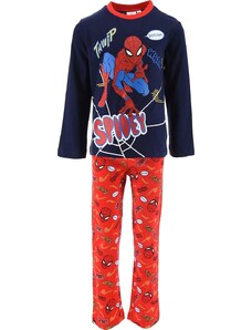 SPIDERMAN Sötétkék-piros fiú pizsama Marvel: Spider-Man