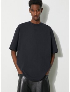 A-COLD-WALL* pamut póló Essential T-Shirt fekete, férfi, nyomott mintás, ACWMTS177