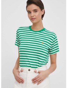 Polo Ralph Lauren pamut póló női, zöld