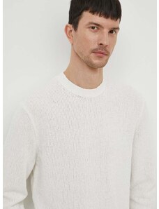 BOSS pulóver férfi, fehér