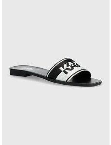 Karl Lagerfeld papucs SKOOT SOLAIRE fekete, női, KL80424