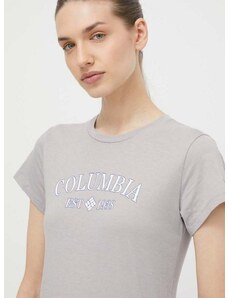 Columbia t-shirt női, szürke, 1992134