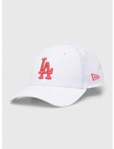 New Era baseball sapka fehér, nyomott mintás, LOS ANGELES DODGERS