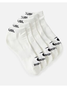 Rip Curl Socks BRAND ANKLE SOCK 5-PK White