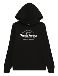 Jack & Jones Junior Tréning póló 'FOREST' fekete / fehér