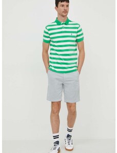 Polo Ralph Lauren pamut póló zöld, mintás
