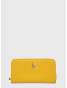 U.S. Polo Assn. pénztárca sárga, női