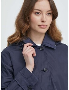 Geox rövid kabát W4521T-T2600 W ANYWECO női, sötétkék, átmeneti