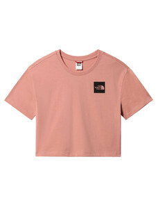 Felső The North Face W Cropped Fine Tee Pink