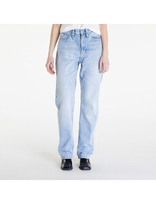 Női farmer Calvin Klein Jeans High Rise Straight Jeans Denim Light