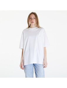 Női póló Calvin Klein Jeans Warp Logo Boyfriend T-Shirt White