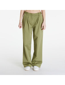 Női vászon nadrág Calvin Klein Jeans Utility Pant Green