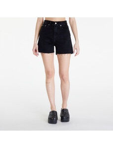 Női rövidnadrág Calvin Klein Jeans Mom Shorts Denim Black