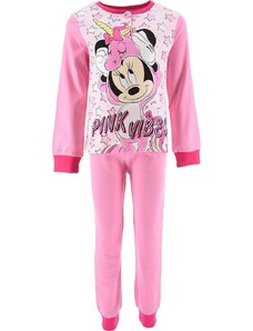 DISNEY Világos rózsaszín pamut pizsama Minnie Mouse