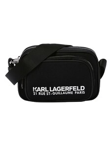 Karl Lagerfeld Válltáska fekete / fehér