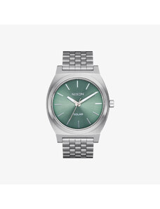 Férfi órák Nixon Time Teller Solar Watch Silver/ Jade Sunray
