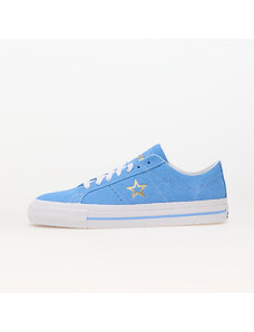 Converse One Star Pro Suede Lt Blue/ White/ Gold, alacsony szárú sneakerek