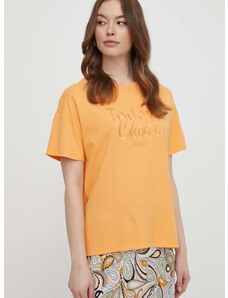 Mos Mosh t-shirt női, narancssárga