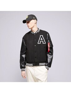 Alpha Industries Kabát Pu College Jacket Férfi Ruházat Átmeneti kabát 14611103 Fekete