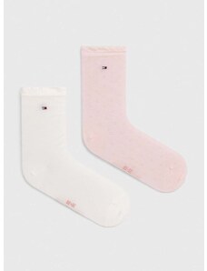 Tommy Hilfiger zokni 2 db rózsaszín, női