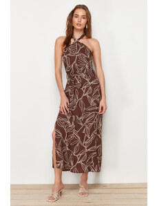 Trendyol Brown Woven Dress