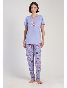 vienetta Hosszúnadrágos virágos női pizsama