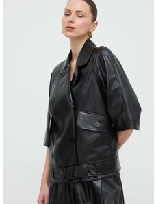 Armani Exchange rövid kabát női, fekete, átmeneti