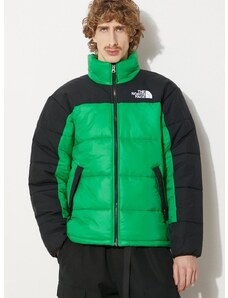 The North Face rövid kabát HMLYN INSULATED férfi, zöld, téli, NF0A4QYZPO81