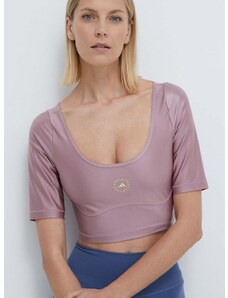adidas by Stella McCartney t-shirt női, rózsaszín, IN3652