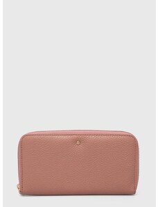 Geox bőr pénztárca D35K3H-00046 D.WALLET rózsaszín, női