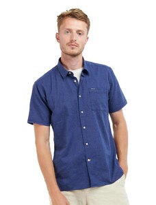 Barbour Nelson Short Sleeve Shirt — Deep Blue