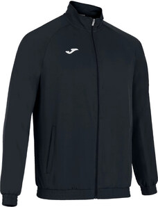 Fekete férfi cipzáras pulóver Joma Doha Microfiber Jacket 101579-100