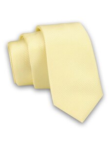 Férfi nyakkendő sárga színben