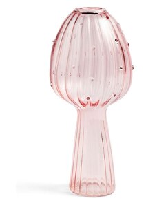 &k amsterdam dekor váza Mushroom Pink