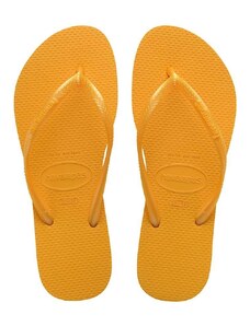 Havaianas flip-flop SLIM narancssárga, női, lapos talpú, 4000030.1740