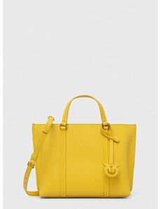 Pinko bőr táska sárga, 102833.A1LF