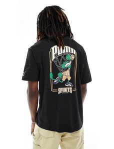 Puma For The Fanbase graphic t-shirt in black