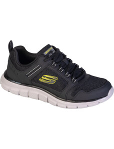 Fekete kényelmes tornacipő Skechers Track-Knockhill 232001-BKLM