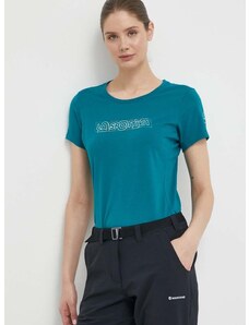 LA Sportiva t-shirt Outline női, zöld, G20733733
