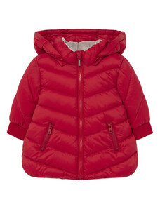 Mayoral piros, steppelt bébi lány téli kabát – 68 cm