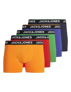 JACK & JONES Boxeralsók kék / tengerészkék / zöld / narancs / piros